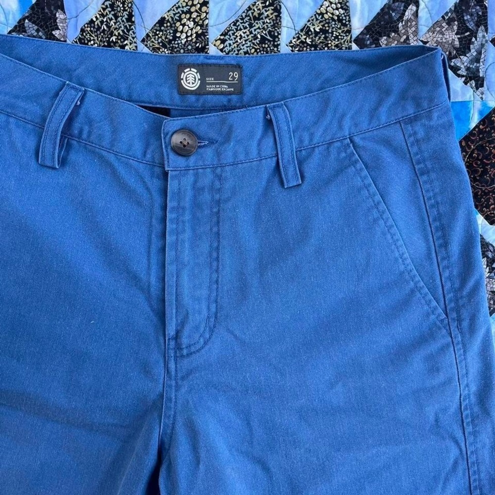 Blue element skater shorts - Picture 2 of 5